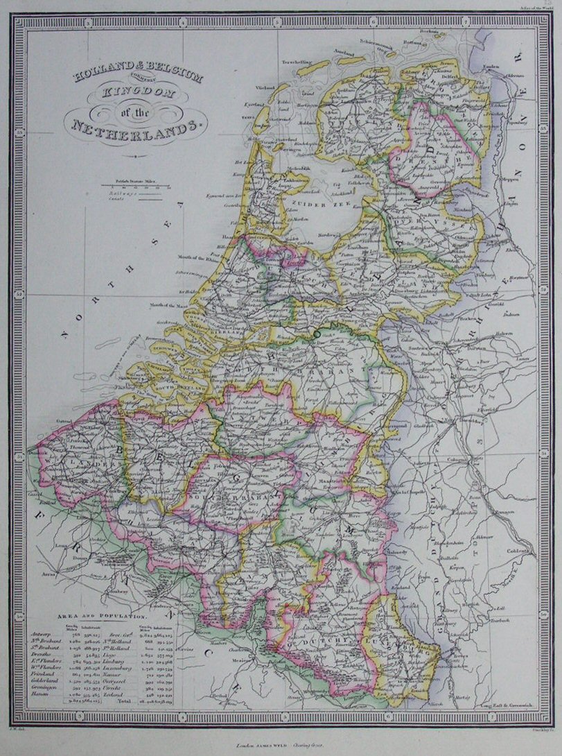 Map of Netherlands